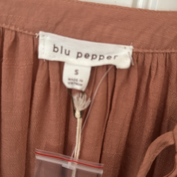NEW Blu Pepper Boho Top Small - Picture 3 of 9